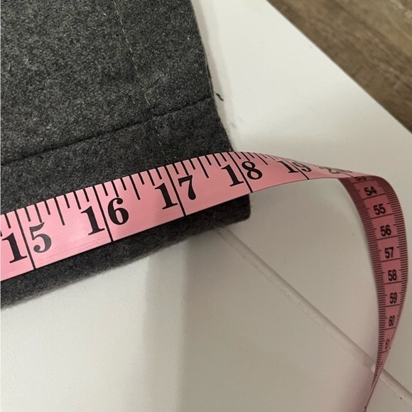 London Fog Men's Wool Blend Gray Car Coat sz Large - Picture 4 of 11